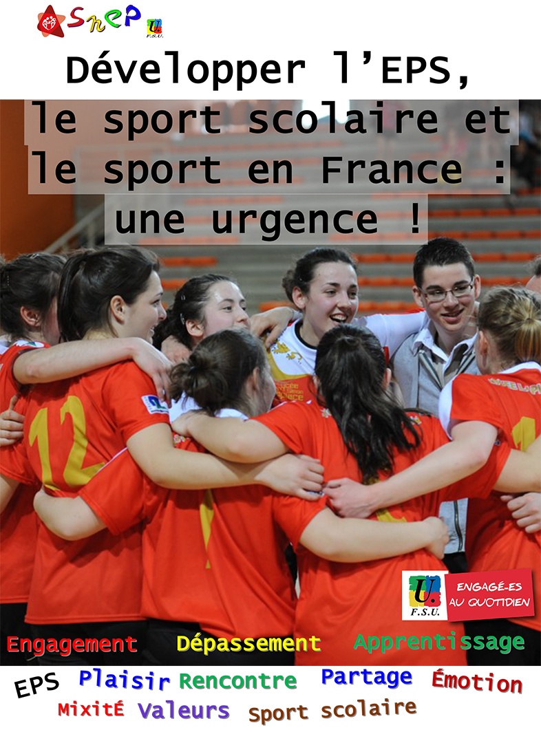 Lire la suite à propos de l’article Développer l’EPS, le sport scolaire et le sport en France : une urgence !