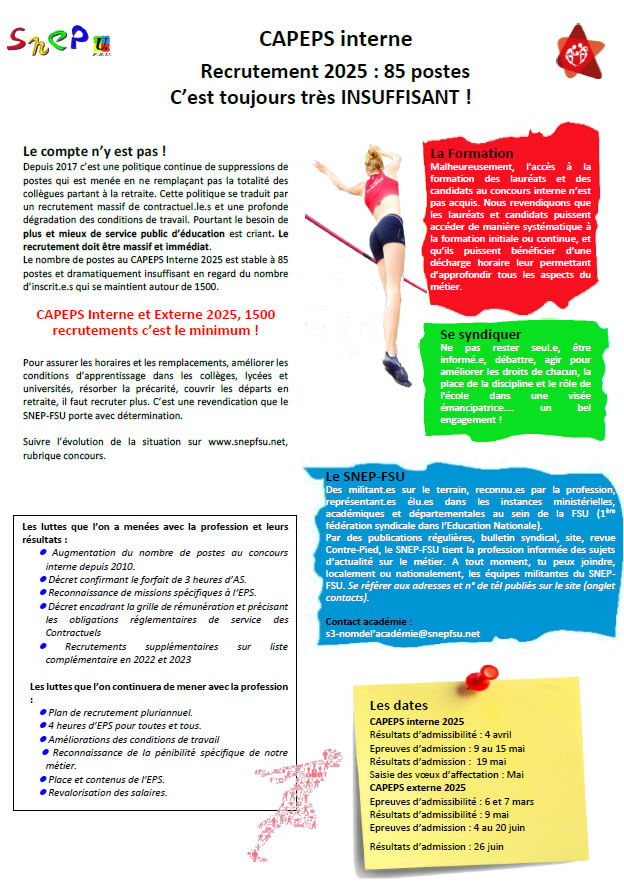 Tract CAPEPS Interne 2025