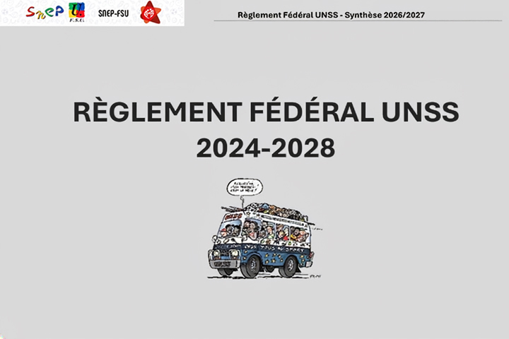 Lire la suite à propos de l’article Règlement Fédéral UNSS 2024-2028