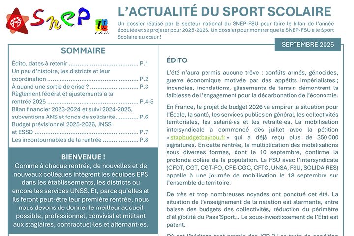 actualites sport sco