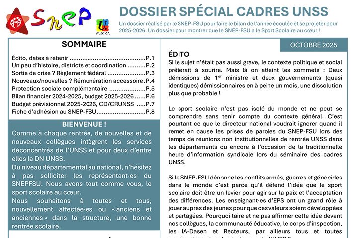 couv dossier unss