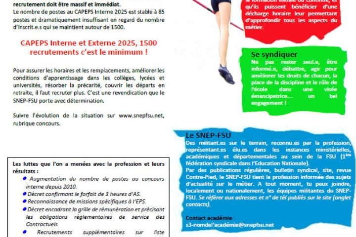 tract capeps interne 2025